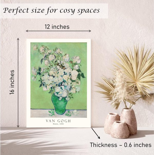 Induslyfe Framed Grass Wall Art Canvas Decor Set of 3, Matisse Wall Art Framed Prints Posters Mid Century Modern Art, Aesthetic Floral Botanical wall art for bedroom, living room, bathroom 12x16 - Image 5